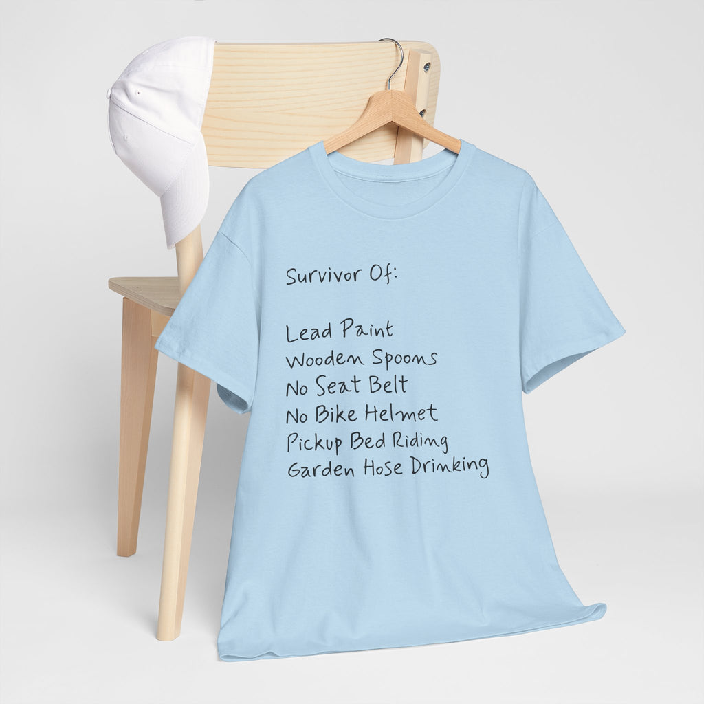 Funny Survivor Awareness Vintage-Style Tee