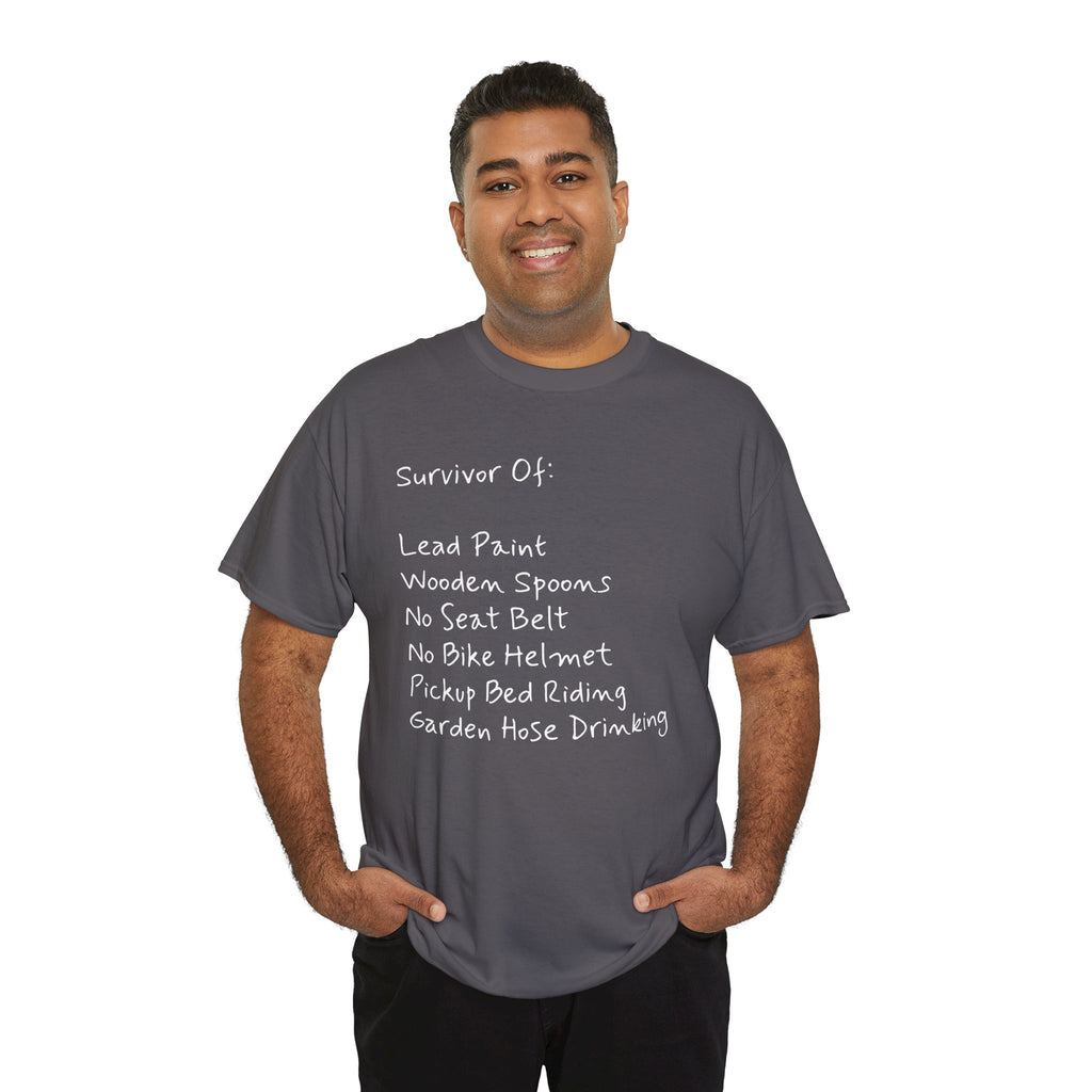 Funny Survivor Awareness Vintage-Style Tee