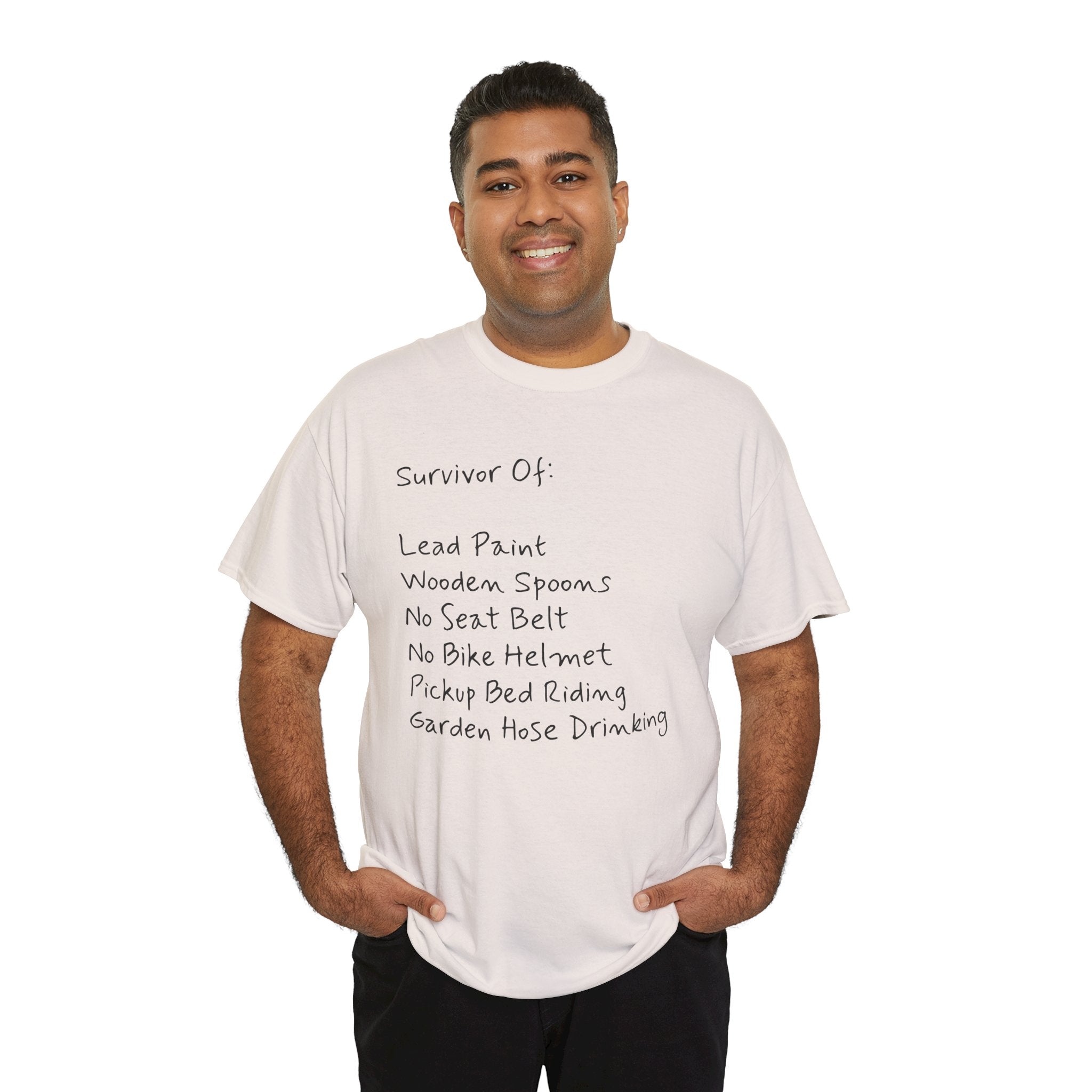 Funny Survivor Awareness Vintage-Style Tee