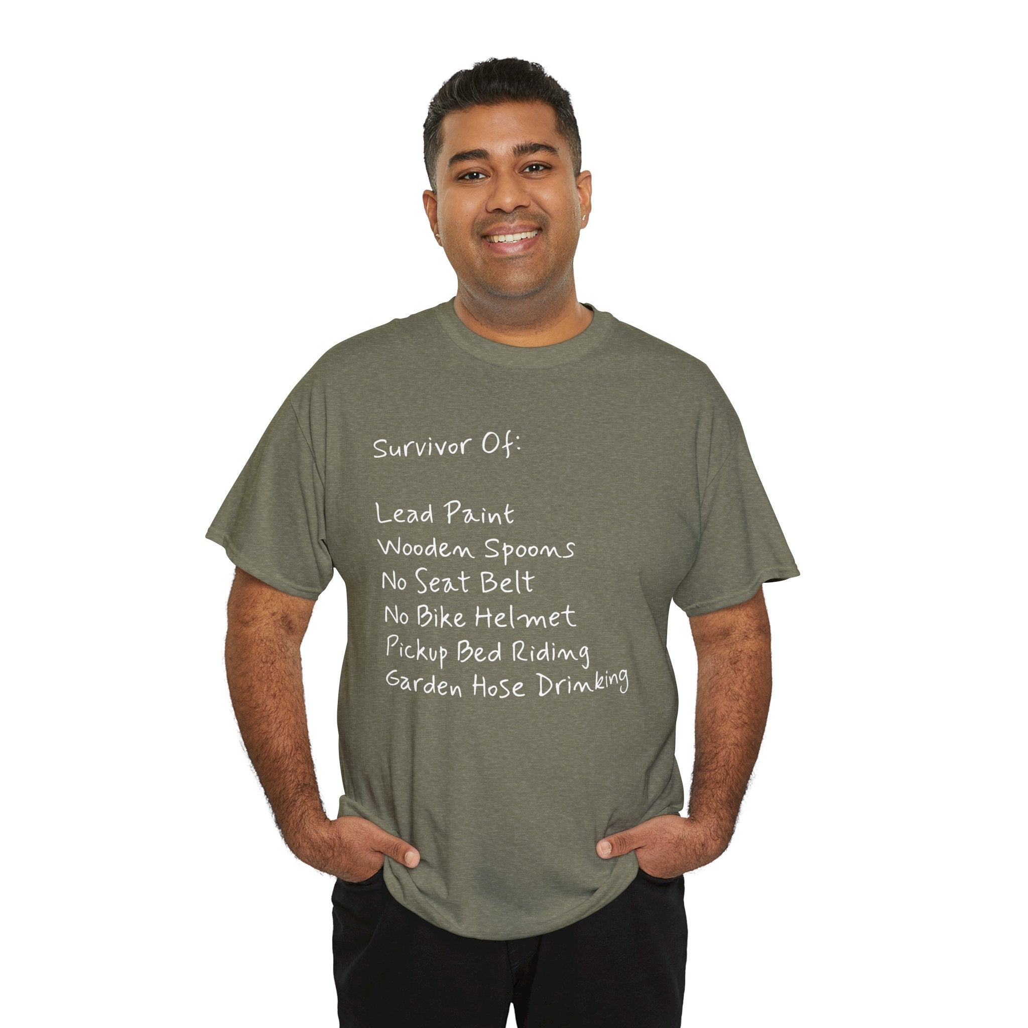 Funny Survivor Awareness Vintage-Style Tee