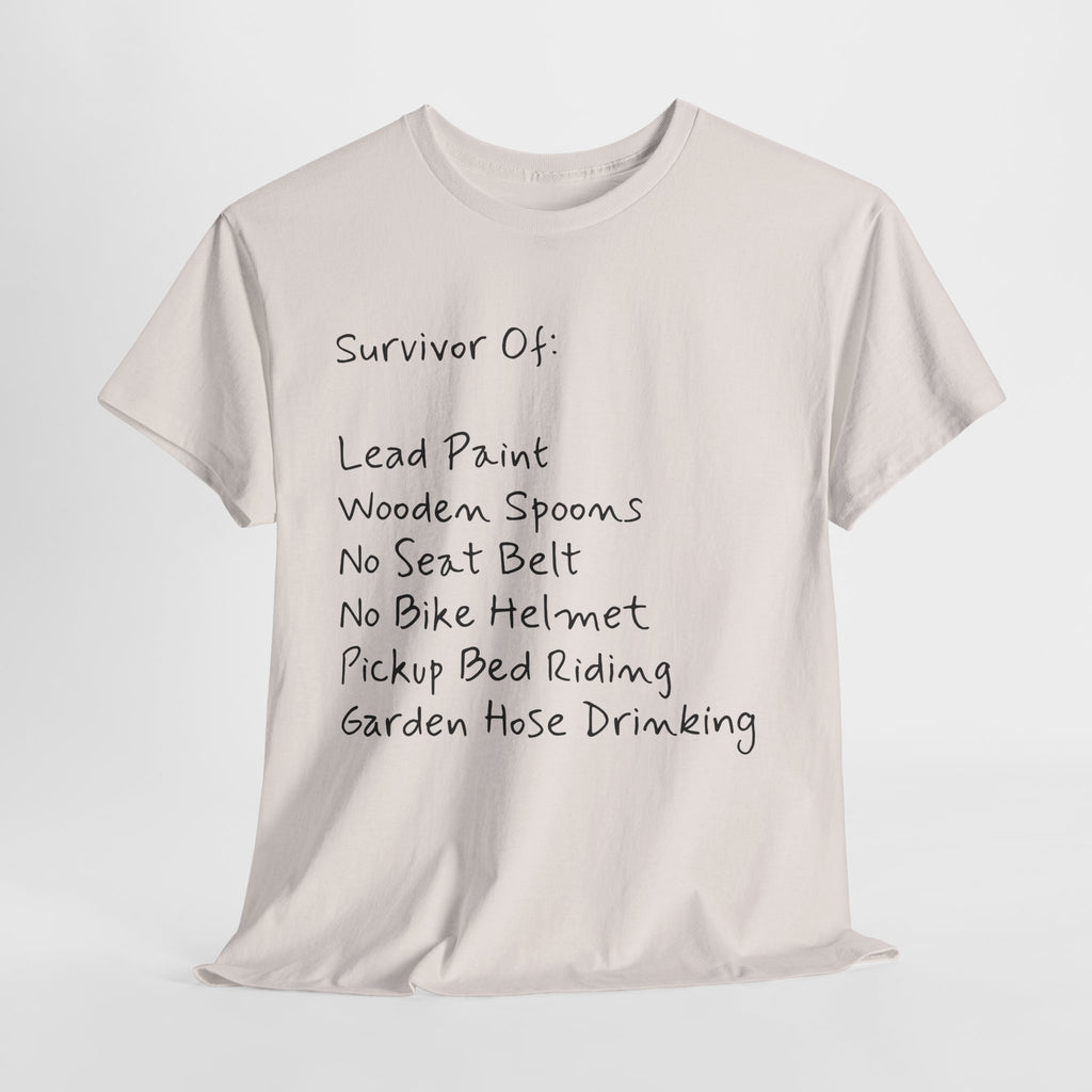 Funny Survivor Awareness Vintage-Style Tee