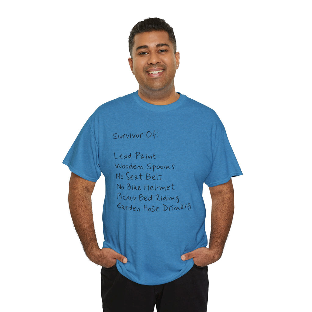 Funny Survivor Awareness Vintage-Style Tee