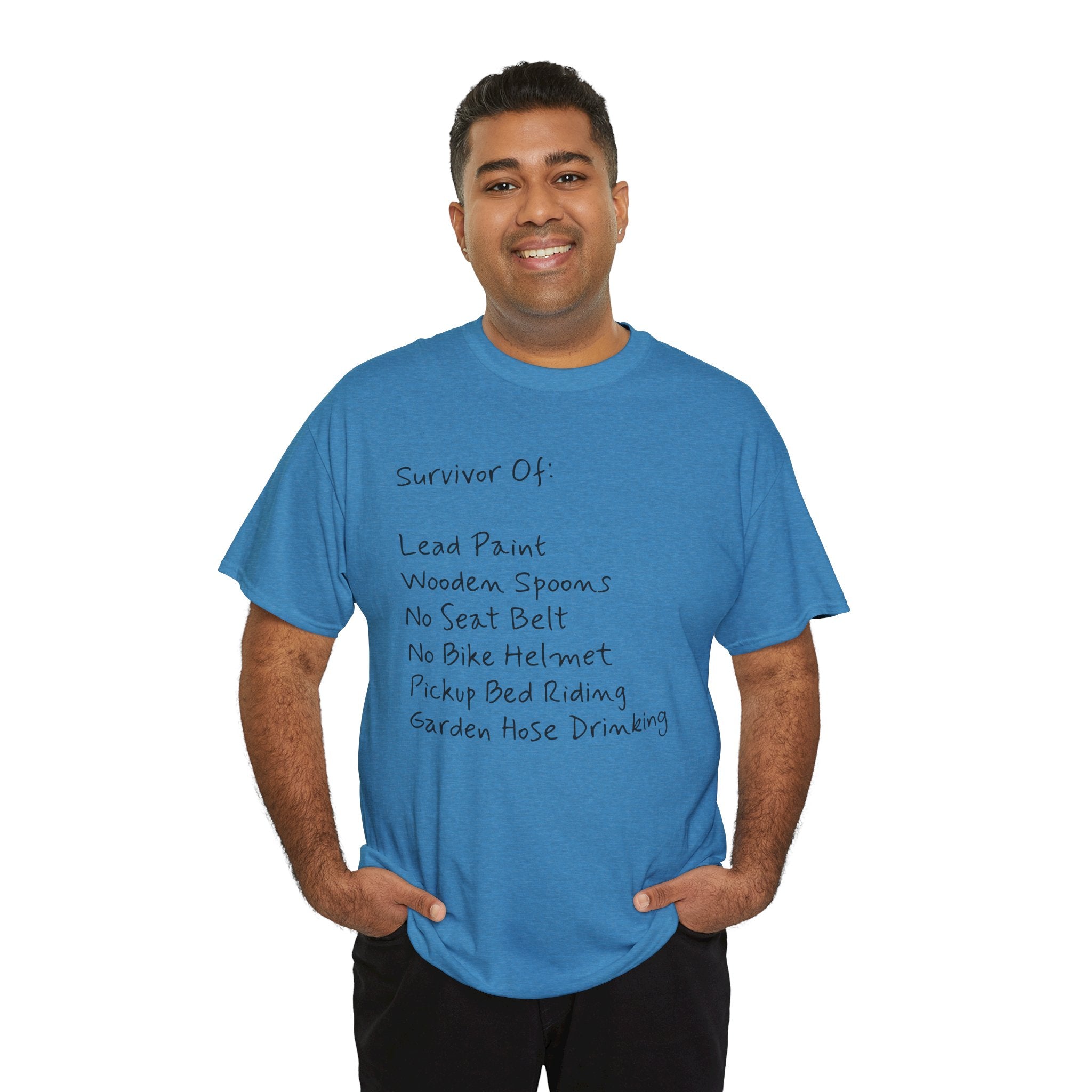 Funny Survivor Awareness Vintage-Style Tee