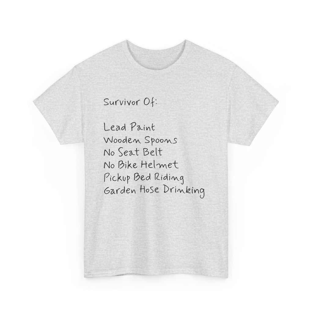 Funny Survivor Awareness Vintage-Style Tee