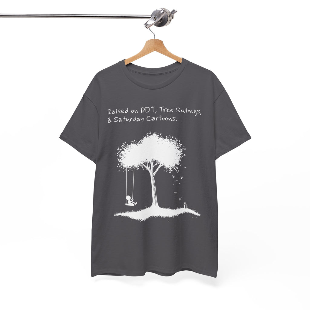 DDT, Tree Swings, & Saturday Cartoons Vintage-Style Tee
