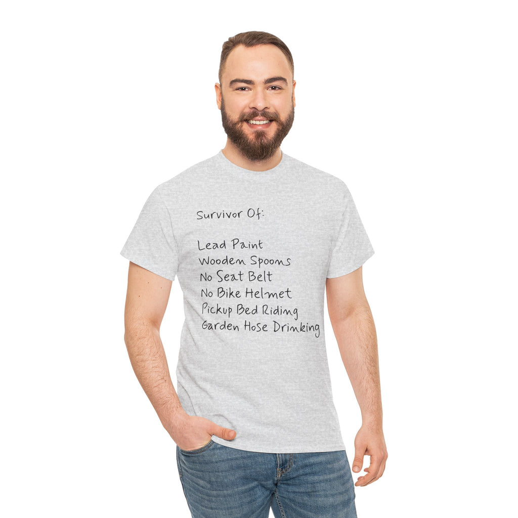 Funny Survivor Awareness Vintage-Style Tee