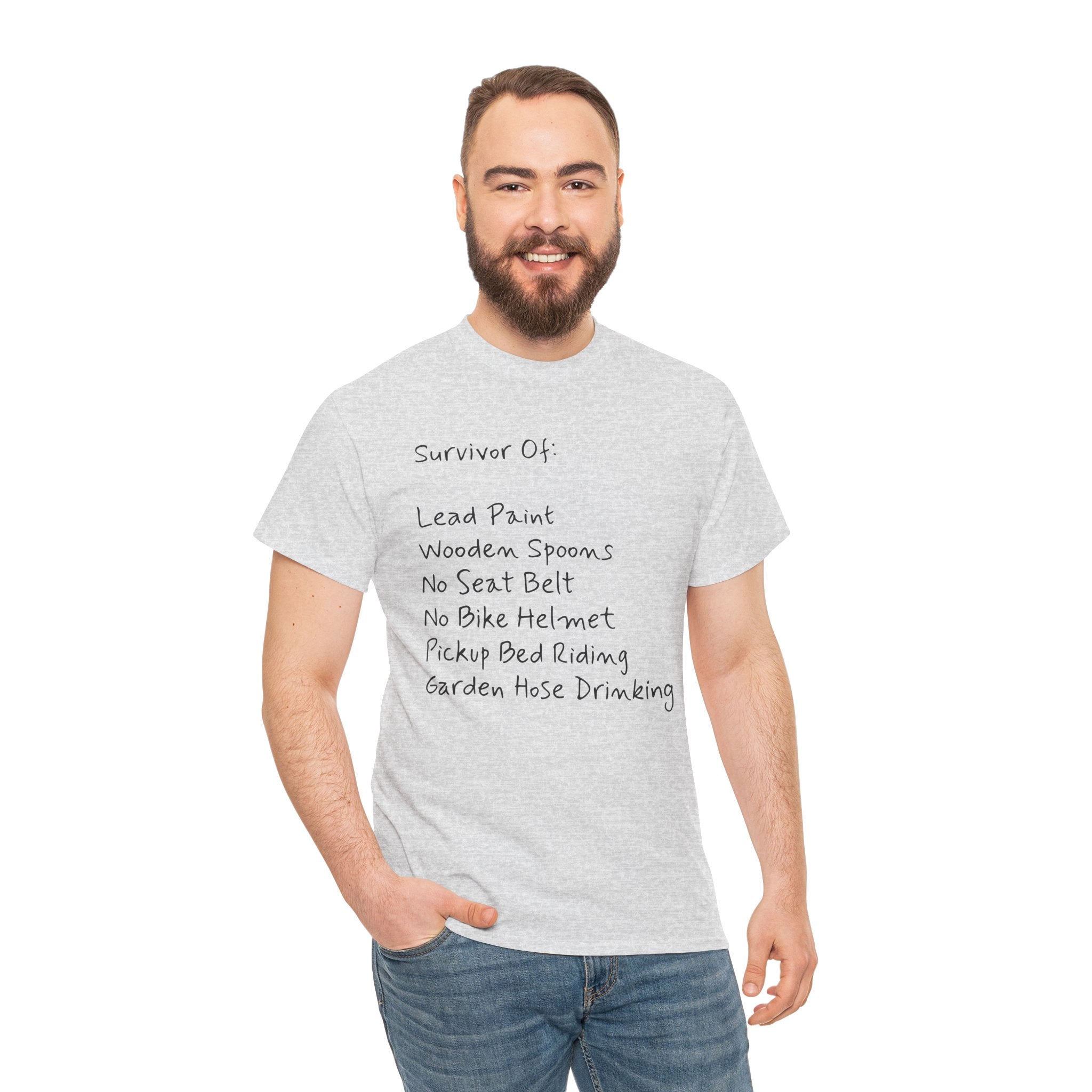 Funny Survivor Awareness Vintage-Style Tee