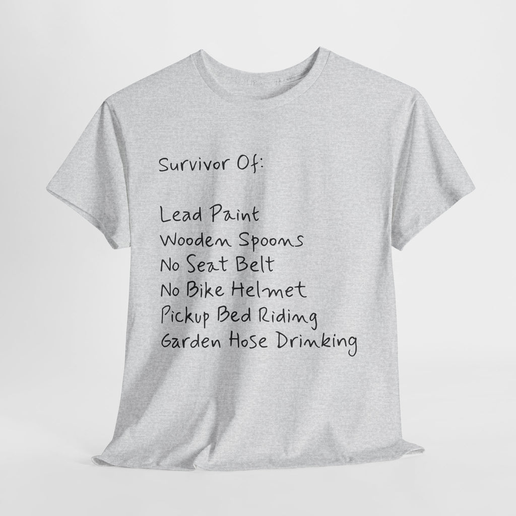 Funny Survivor Awareness Vintage-Style Tee