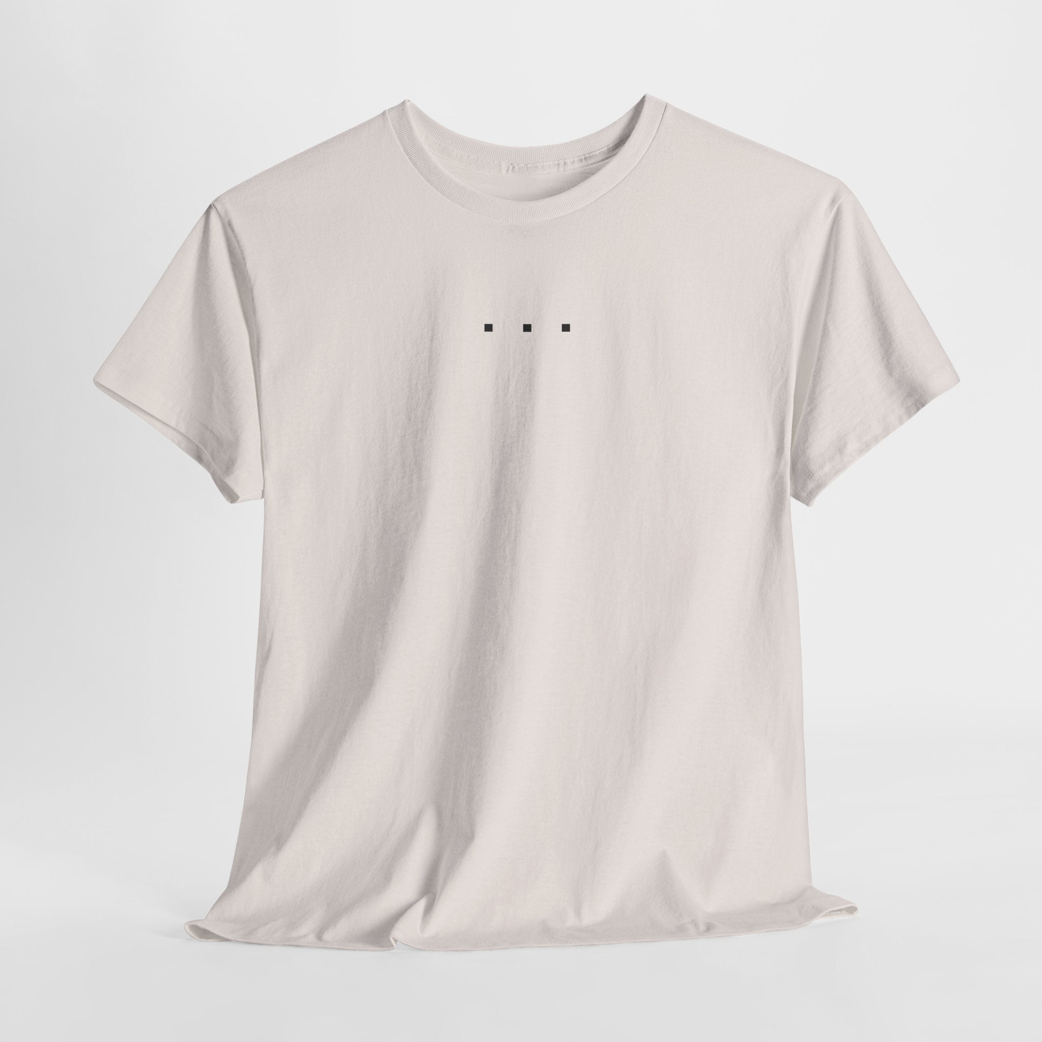 T-Shirt - Simple Ellipses Unisex Heavy Cotton Tee