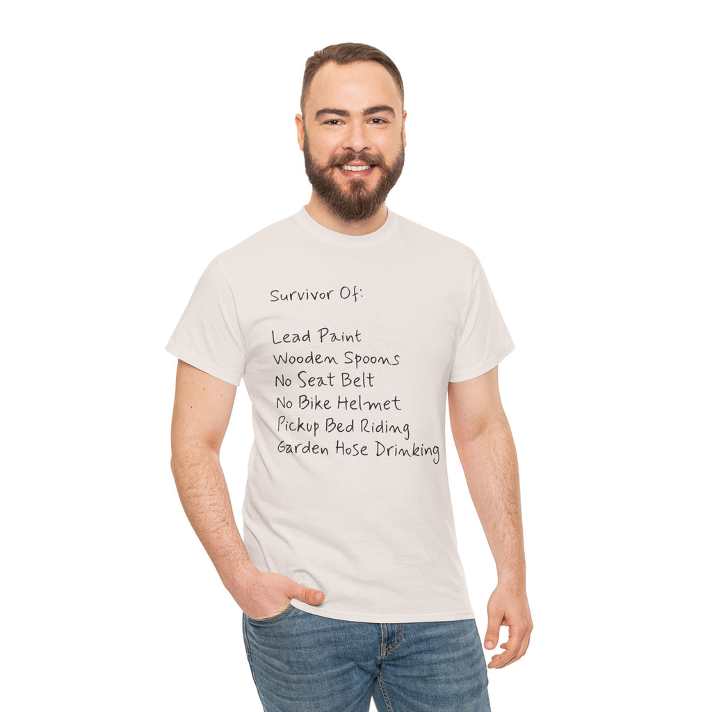 Funny Survivor Awareness Vintage-Style Tee