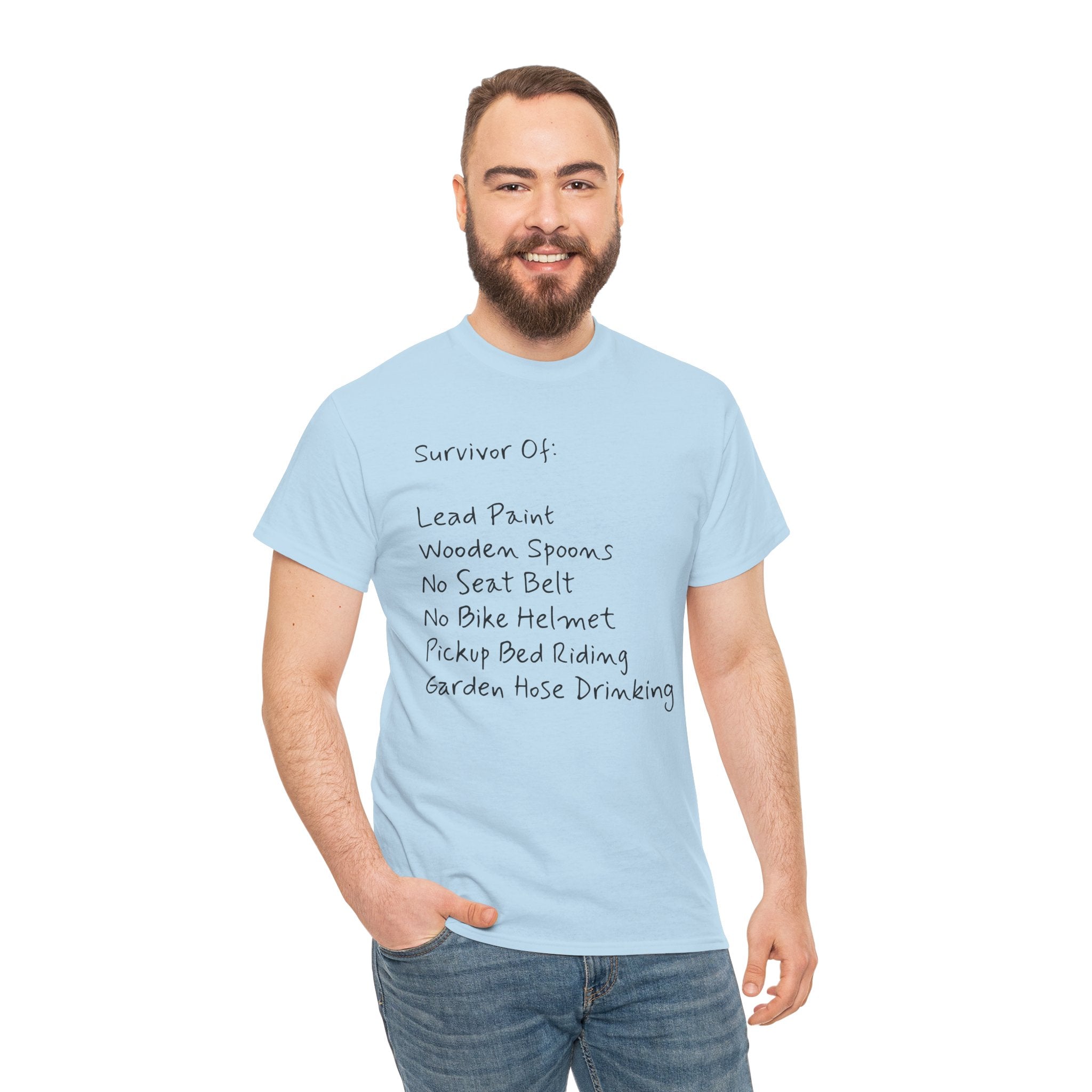 Funny Survivor Awareness Vintage-Style Tee