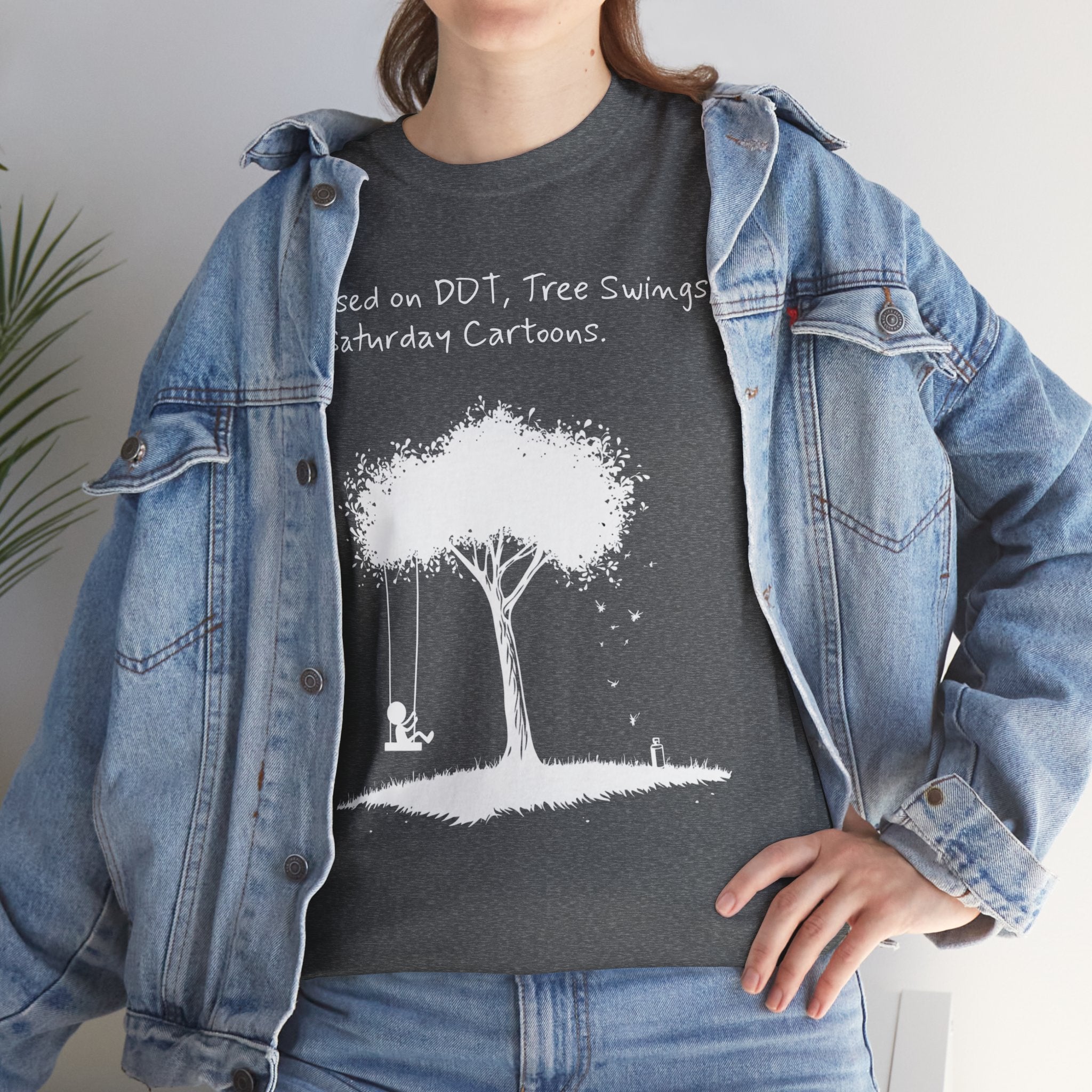 DDT, Tree Swings, & Saturday Cartoons Vintage-Style Tee