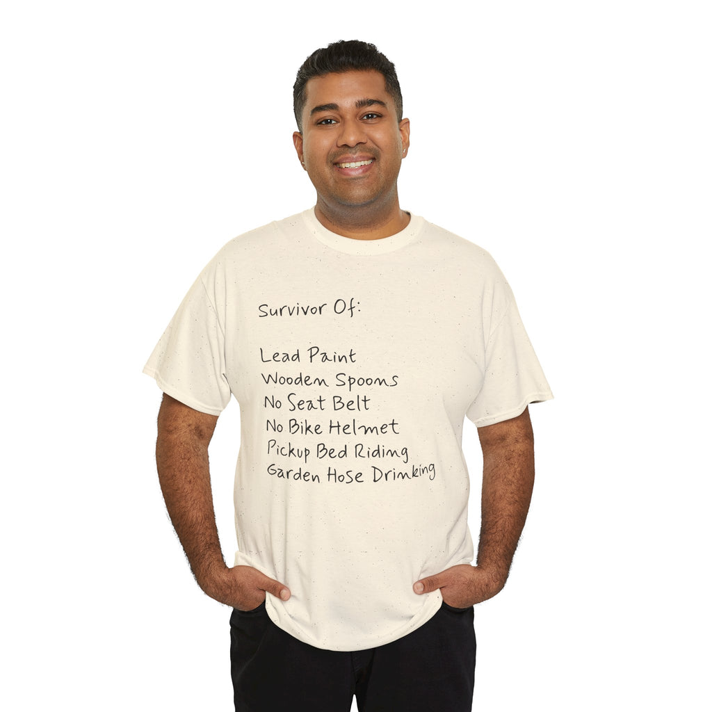 Funny Survivor Awareness Vintage-Style Tee
