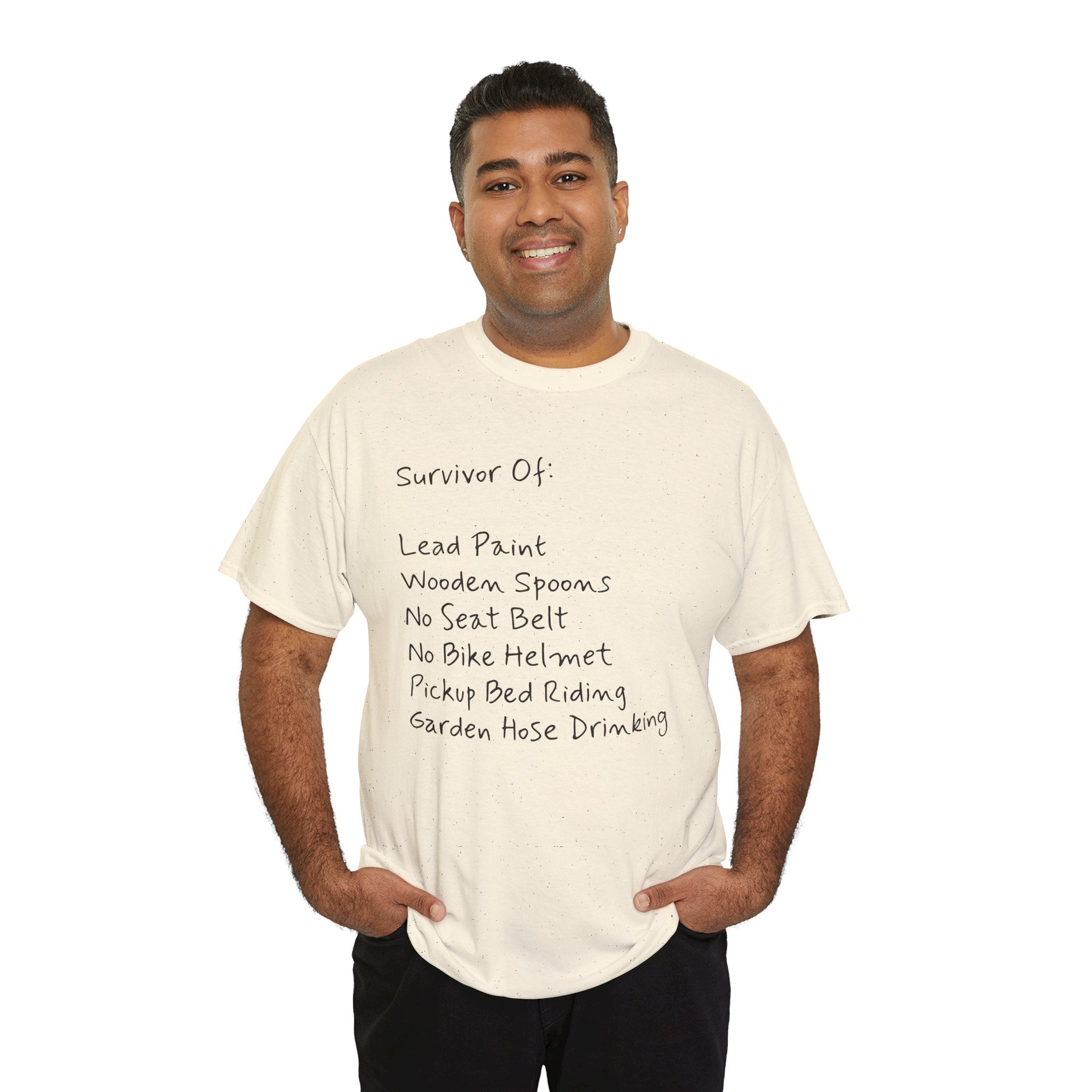 Funny Survivor Awareness Vintage-Style Tee