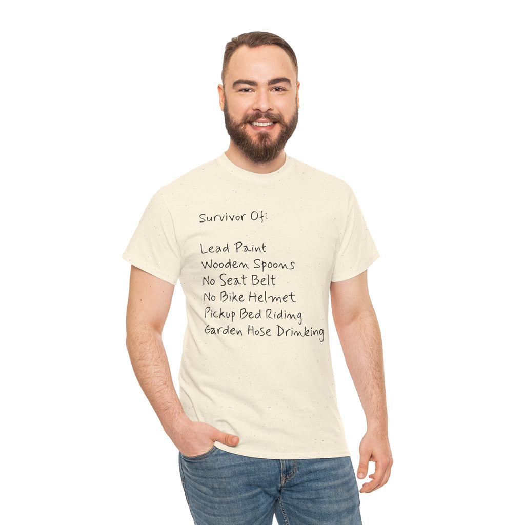 Funny Survivor Awareness Vintage-Style Tee