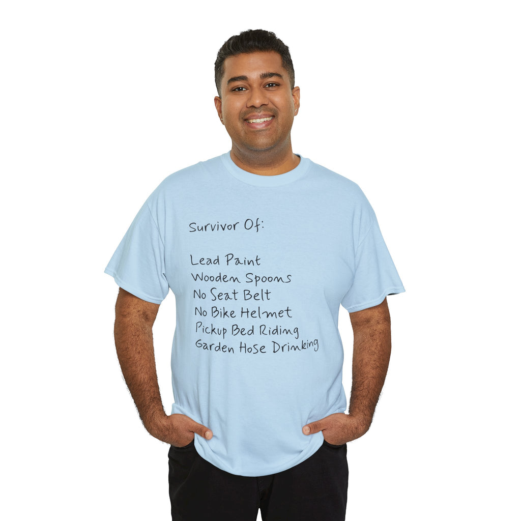 Funny Survivor Awareness Vintage-Style Tee