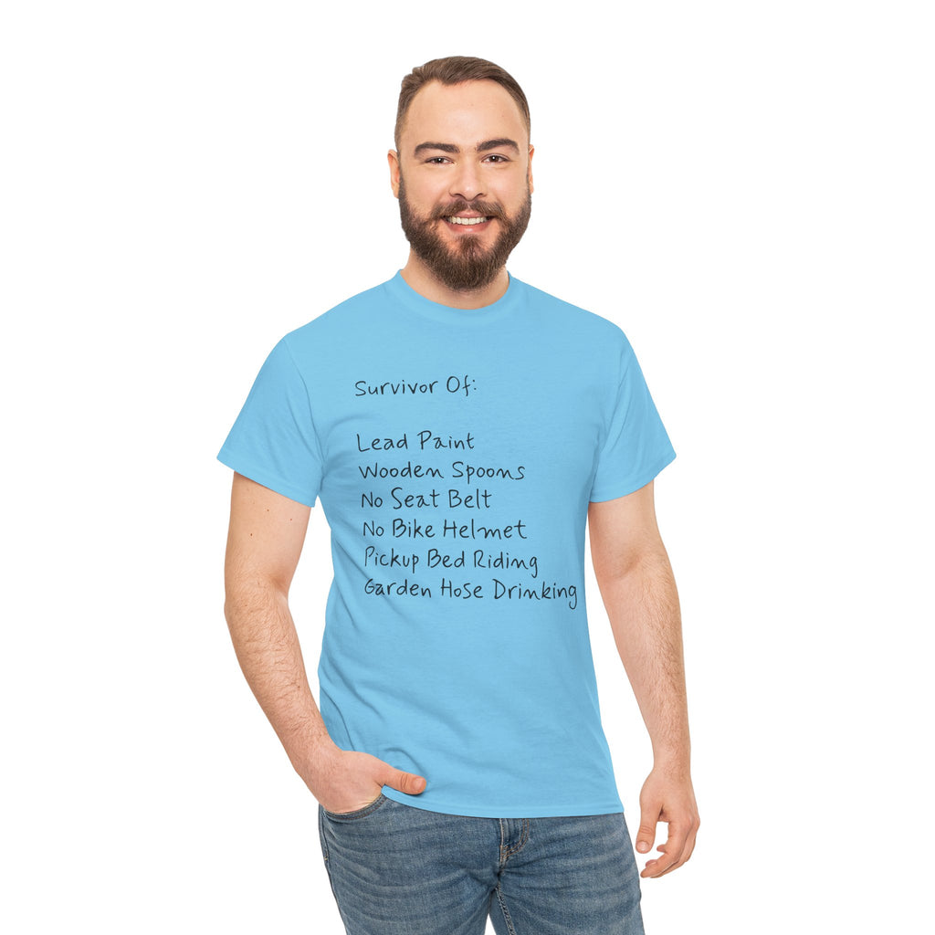 Funny Survivor Awareness Vintage-Style Tee
