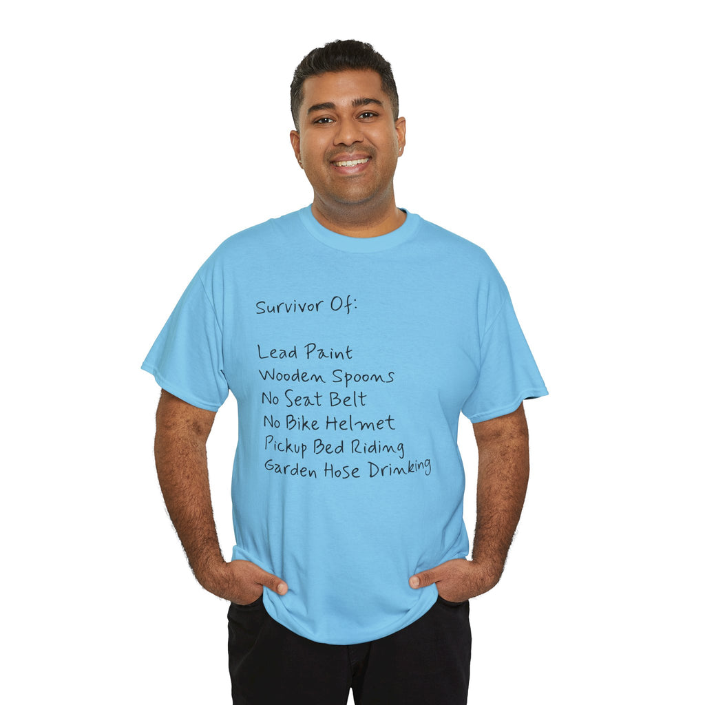 Funny Survivor Awareness Vintage-Style Tee