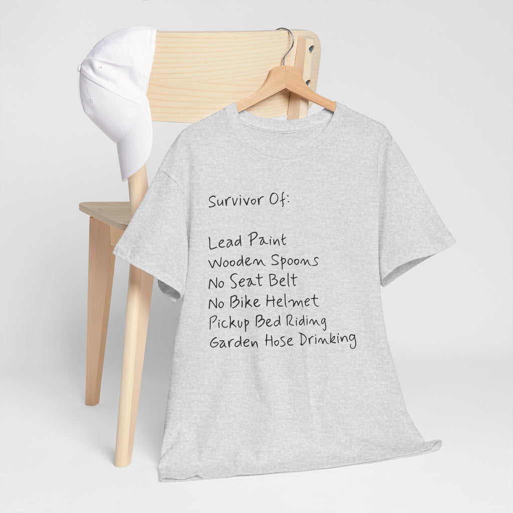 Funny Survivor Awareness Vintage-Style Tee
