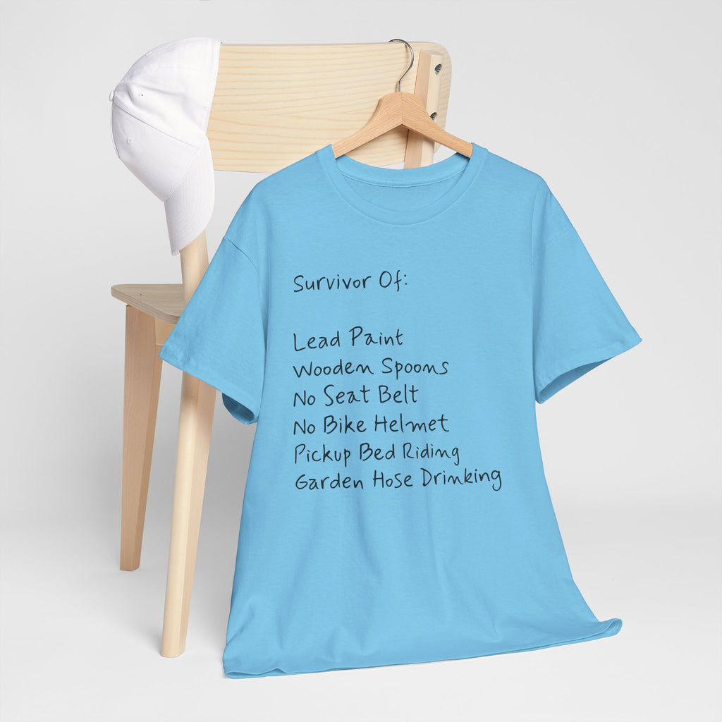 Funny Survivor Awareness Vintage-Style Tee