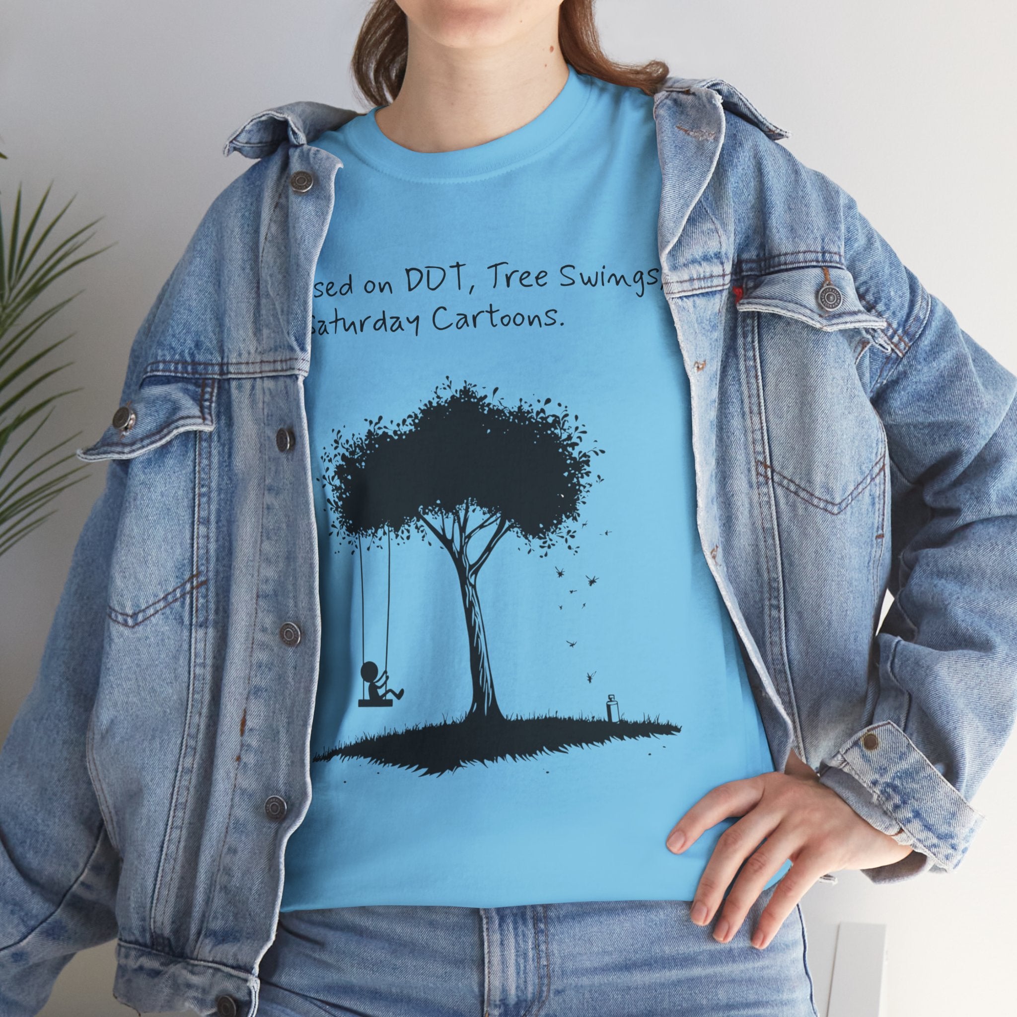 DDT, Tree Swings, & Saturday Cartoons Vintage-Style Tee