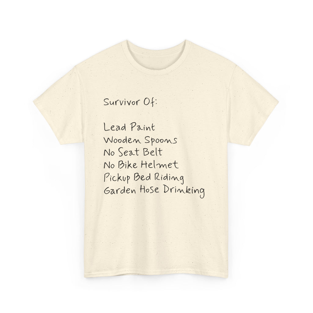 Funny Survivor Awareness Vintage-Style Tee