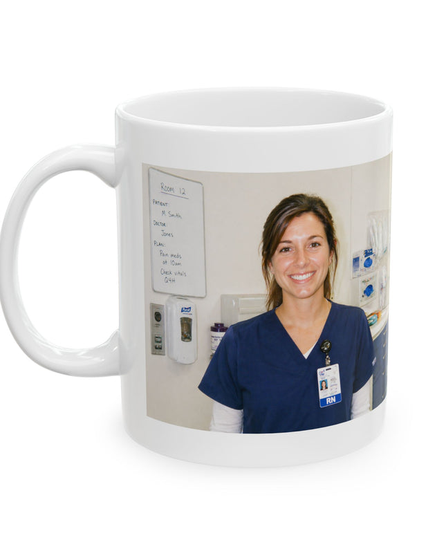 Best Teacher Ever Ceramic Mug — Photo Personalized Gift for Educators (11oz/15oz)