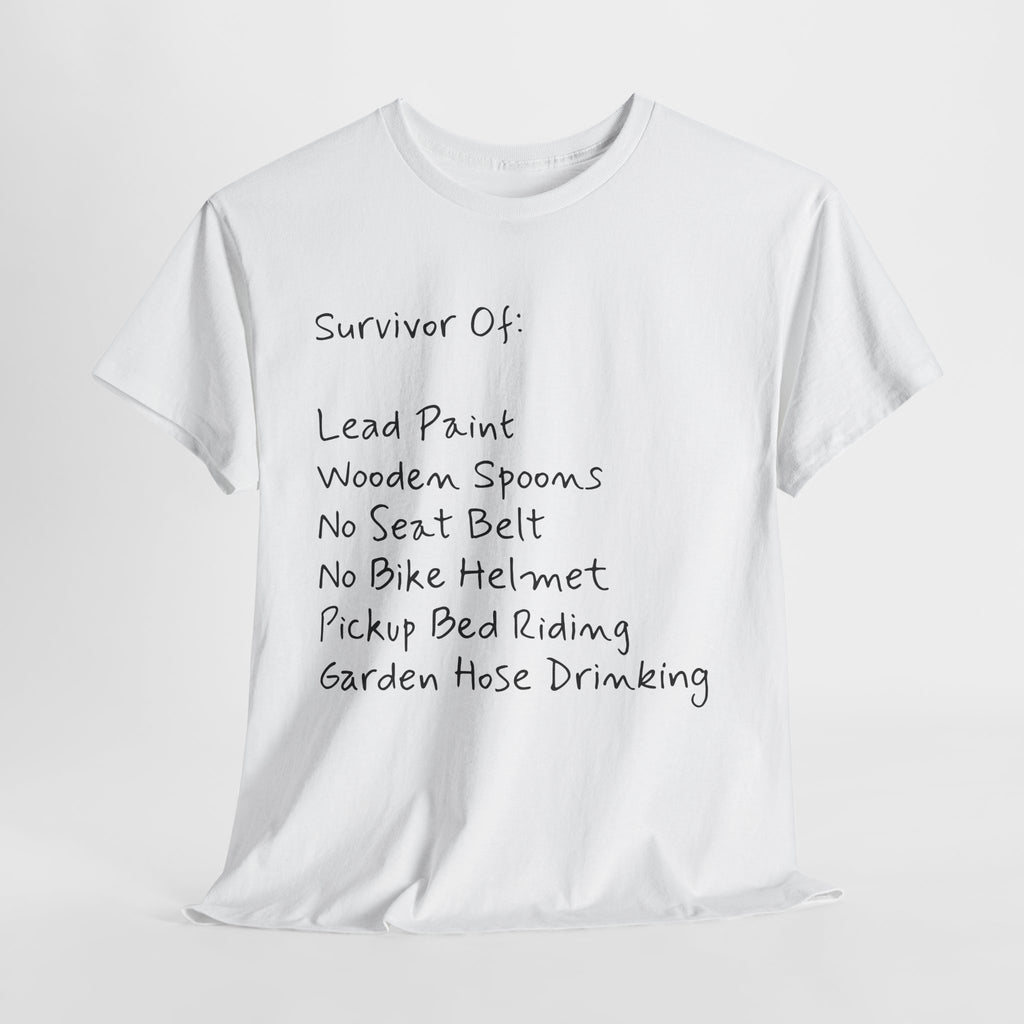 Funny Survivor Awareness Vintage-Style Tee
