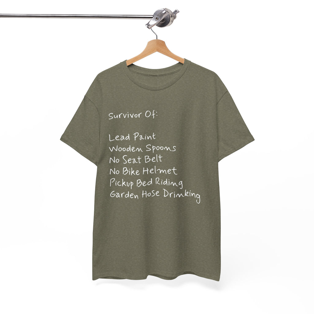 Funny Survivor Awareness Vintage-Style Tee