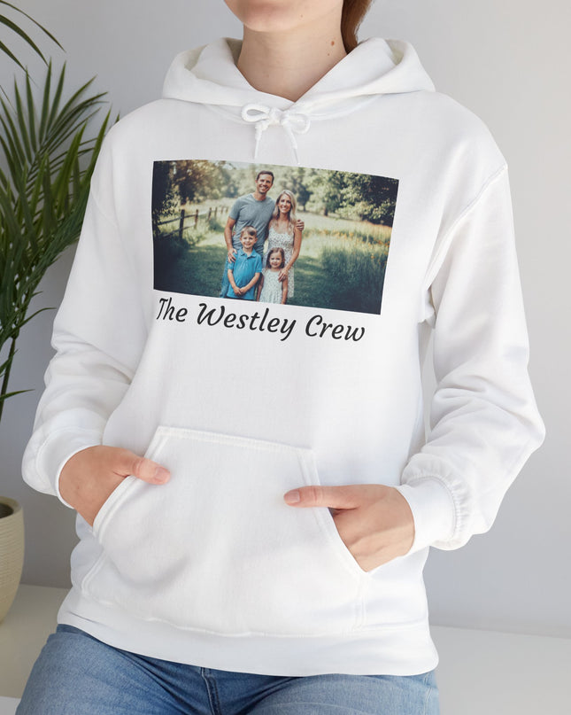 Personalized Photo Hoodie — Custom Photo Sweatshirt