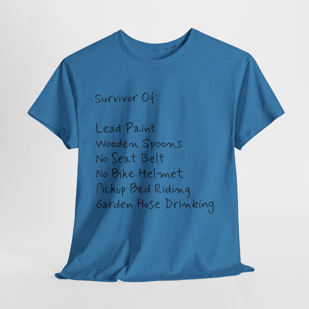 Funny Survivor Awareness Vintage-Style Tee