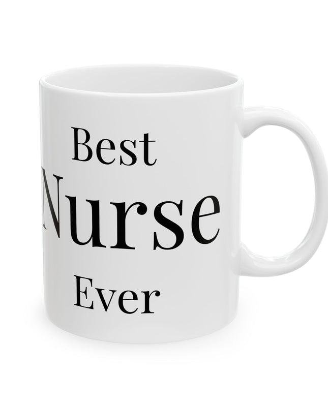Best Teacher Ever Ceramic Mug — Photo Personalized Gift for Educators (11oz/15oz)