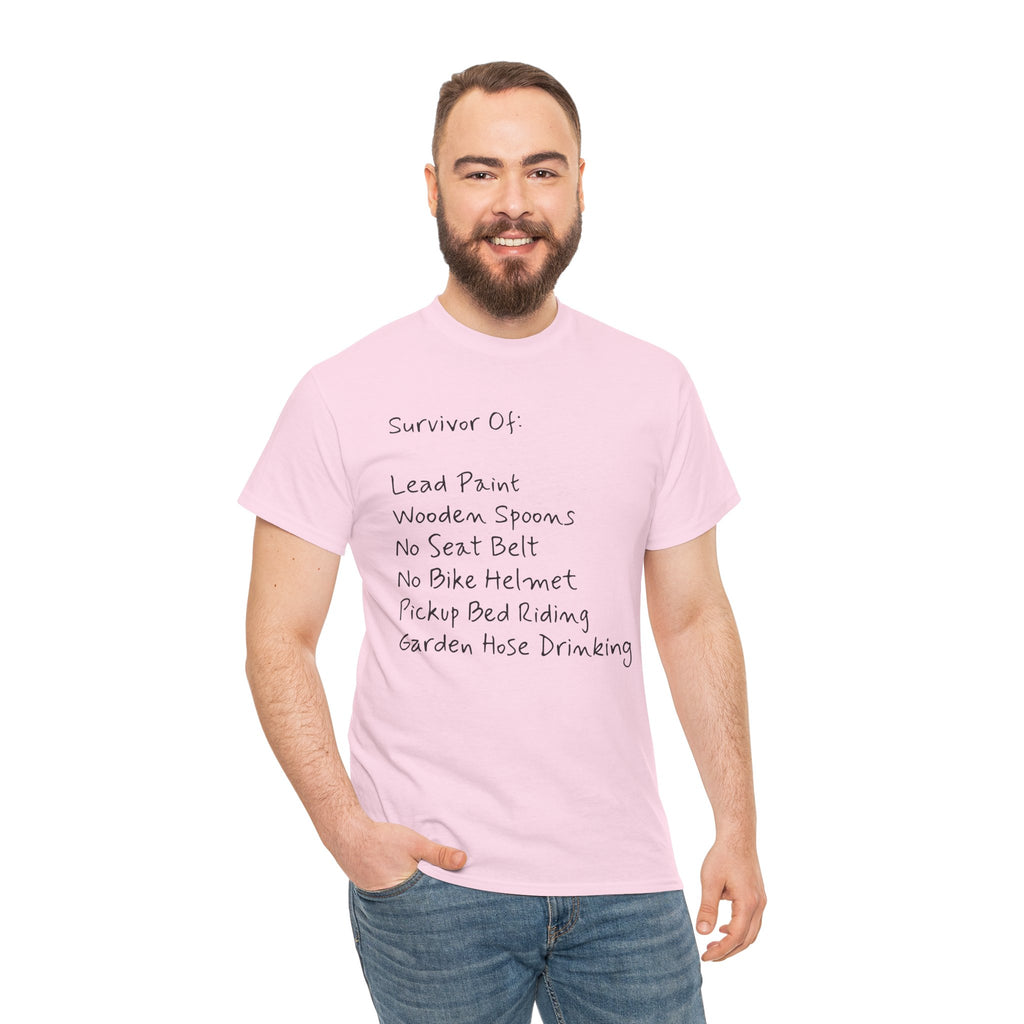 Funny Survivor Awareness Vintage-Style Tee