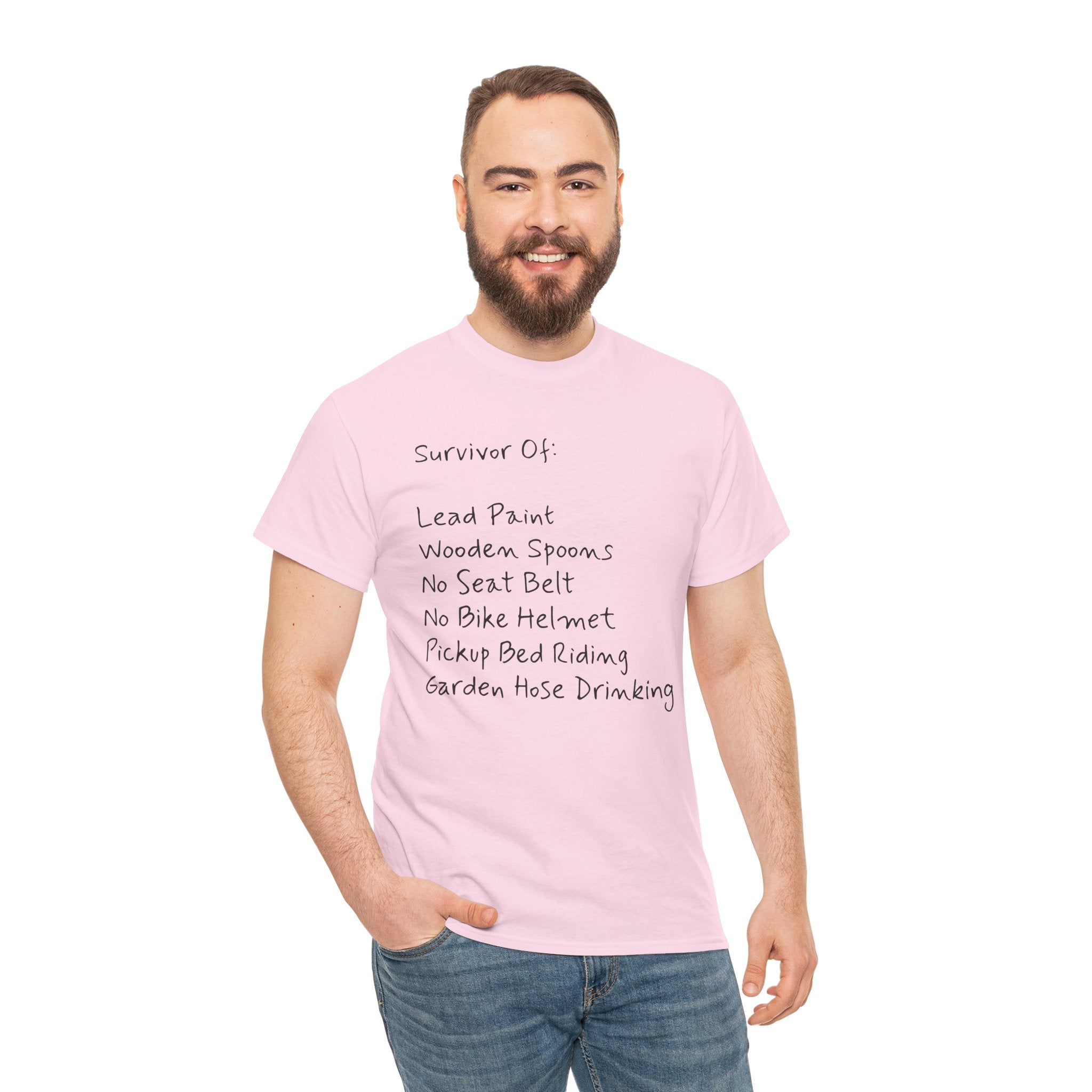 Funny Survivor Awareness Vintage-Style Tee