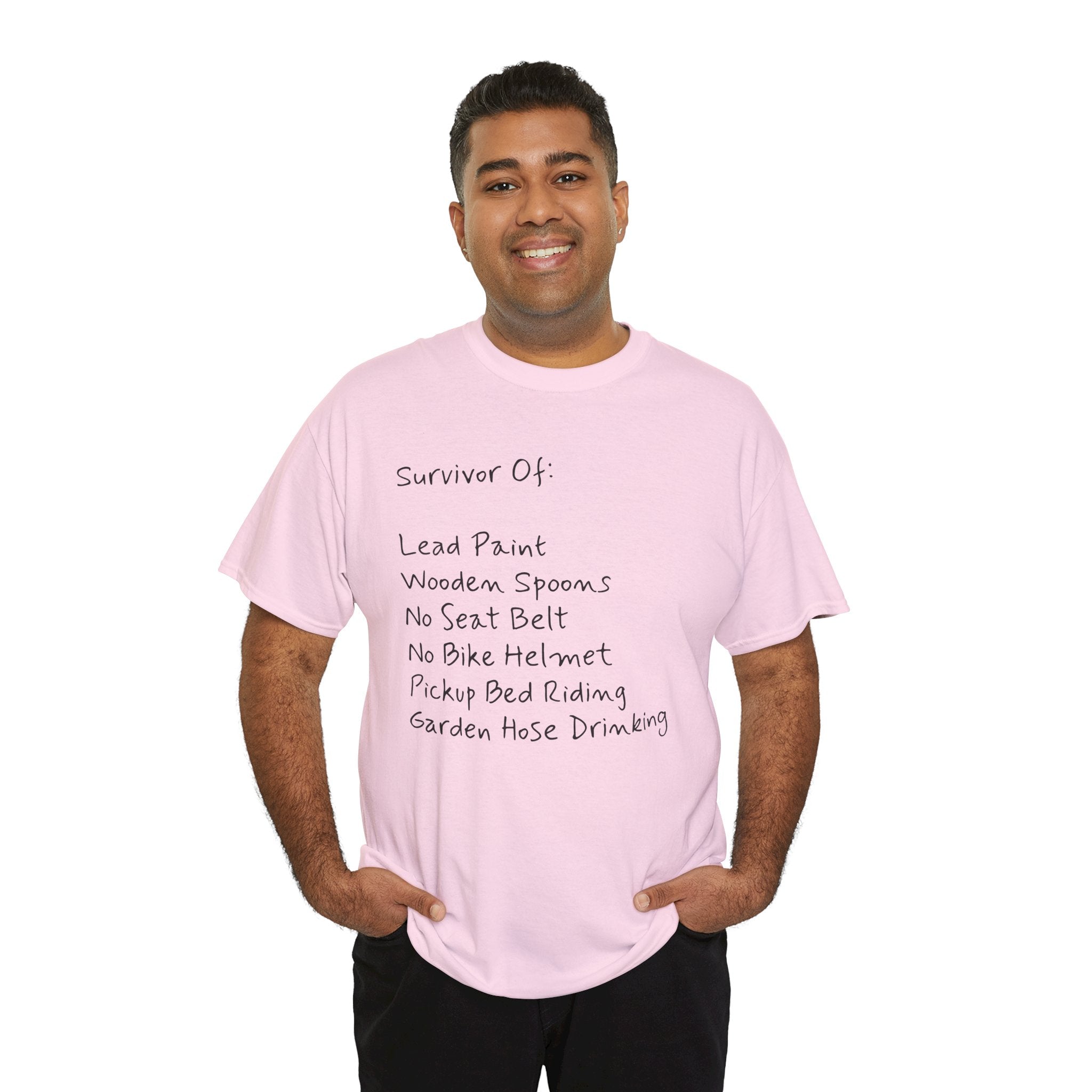 Funny Survivor Awareness Vintage-Style Tee