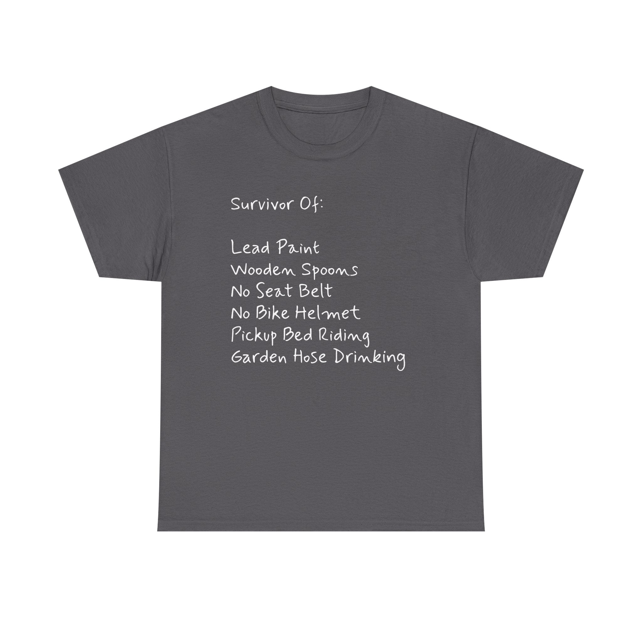 Funny Survivor Awareness Vintage-Style Tee