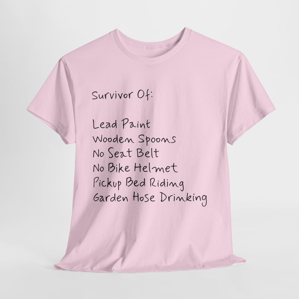 Funny Survivor Awareness Vintage-Style Tee