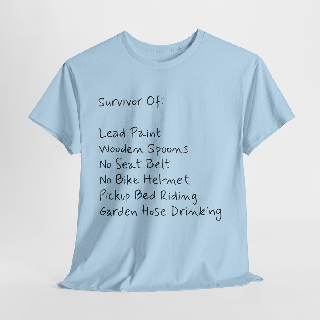 Funny Survivor Awareness Vintage-Style Tee