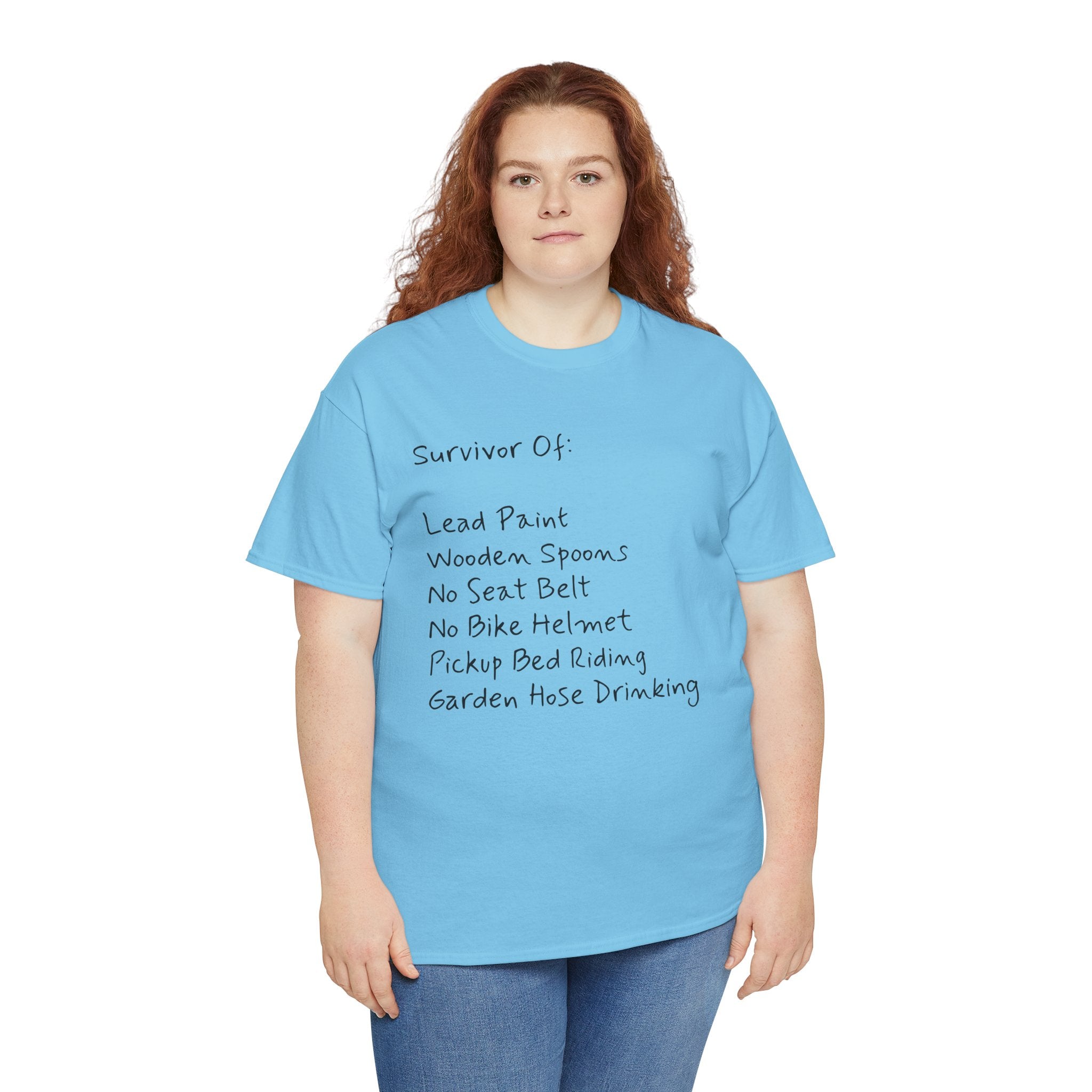 Funny Survivor Awareness Vintage-Style Tee