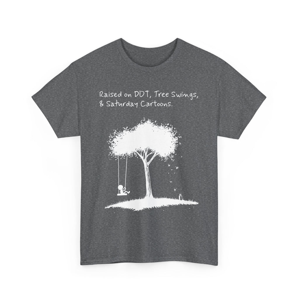 DDT, Tree Swings, & Saturday Cartoons Vintage-Style Tee