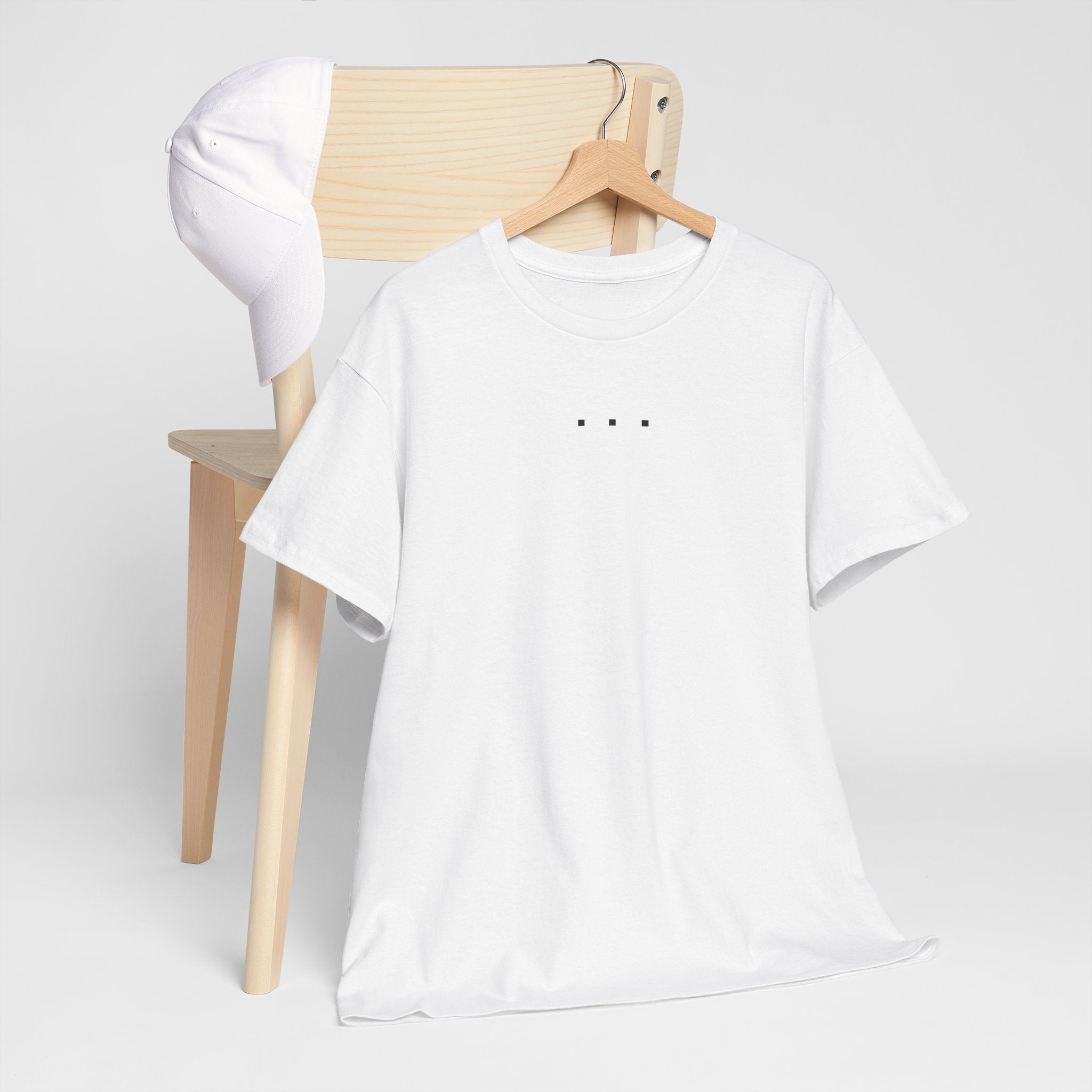 T-Shirt - Simple Ellipses Unisex Heavy Cotton Tee
