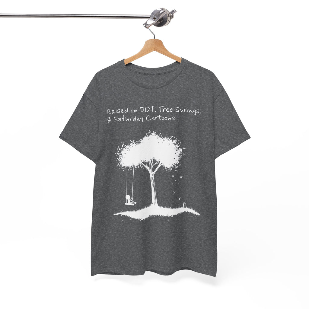 DDT, Tree Swings, & Saturday Cartoons Vintage-Style Tee