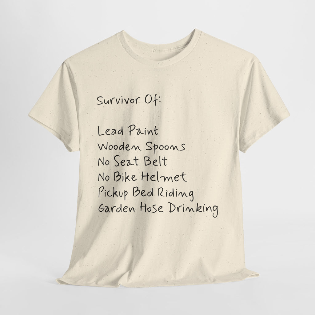 Funny Survivor Awareness Vintage-Style Tee