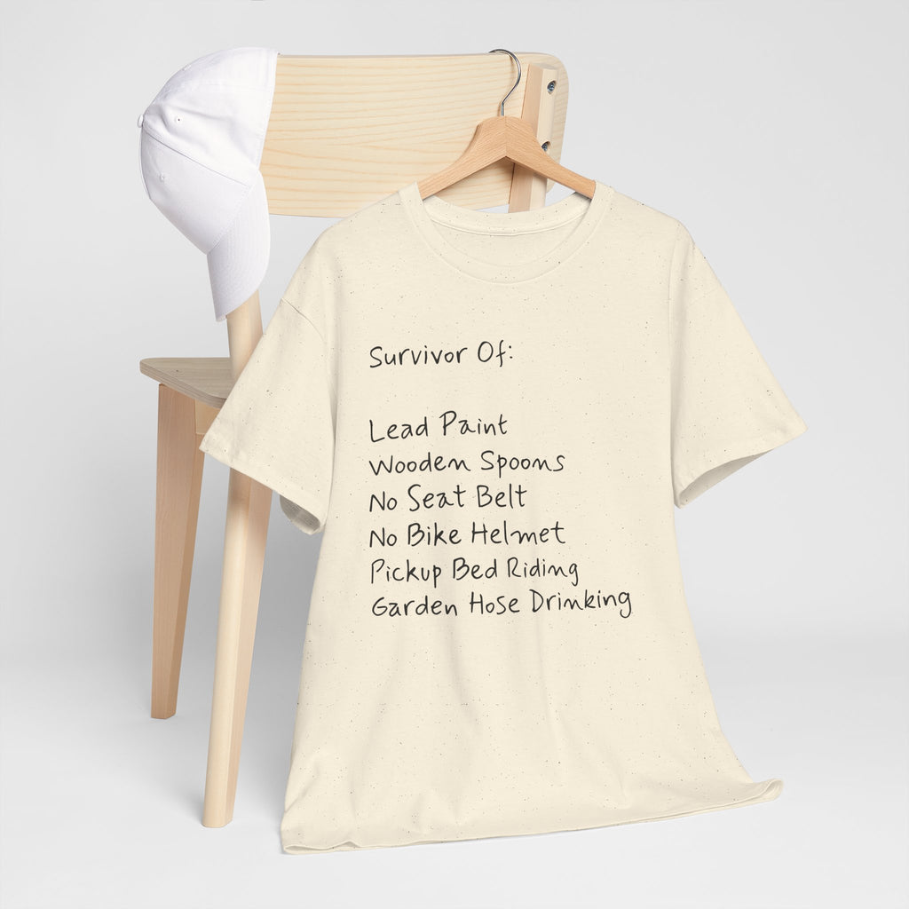 Funny Survivor Awareness Vintage-Style Tee