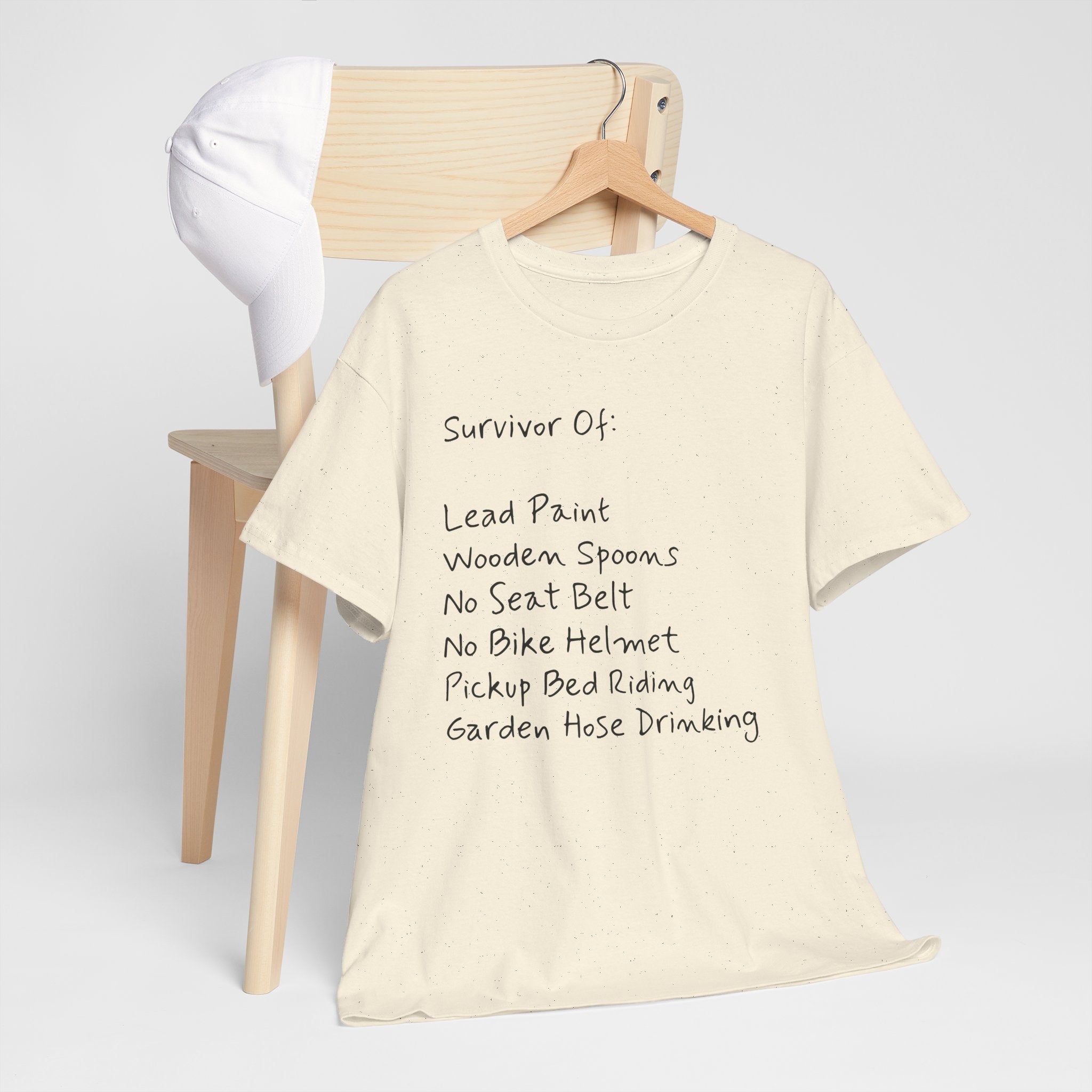 Funny Survivor Awareness Vintage-Style Tee
