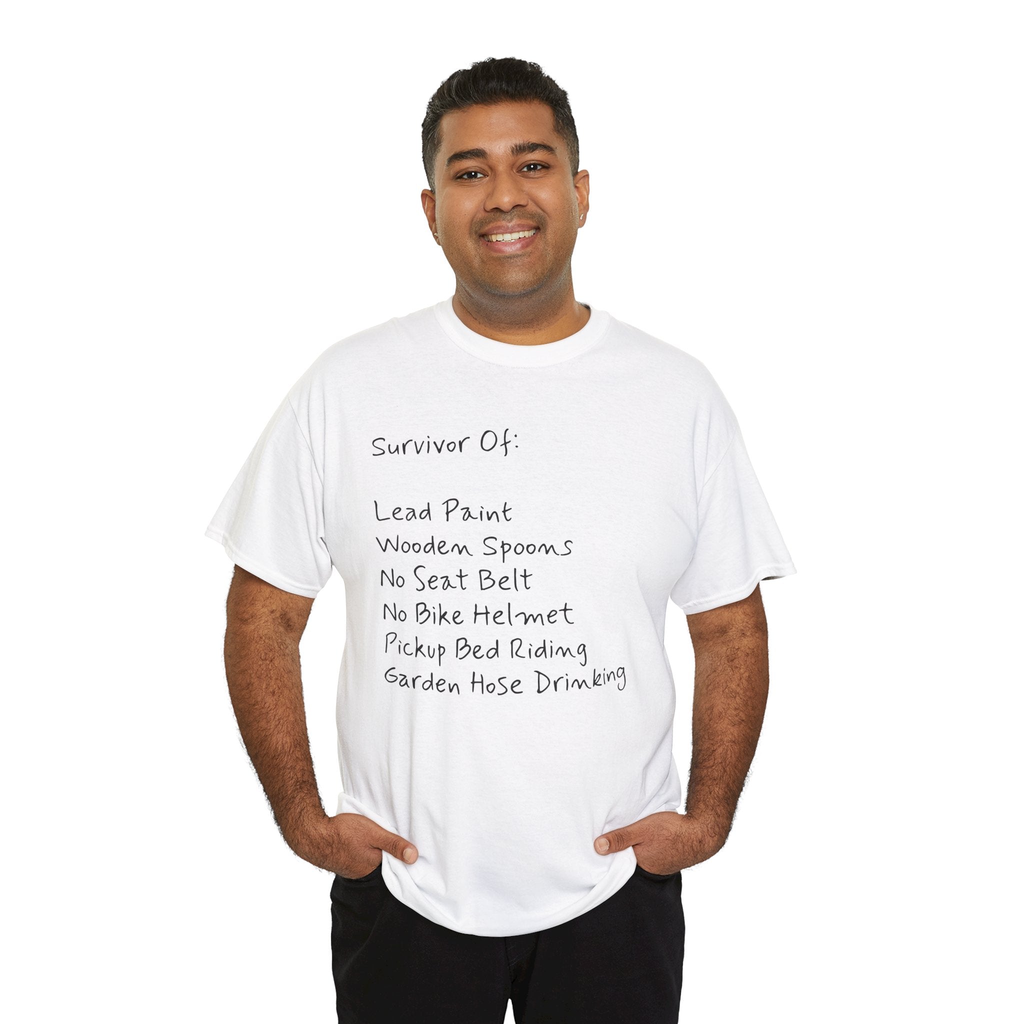 Funny Survivor Awareness Vintage-Style Tee