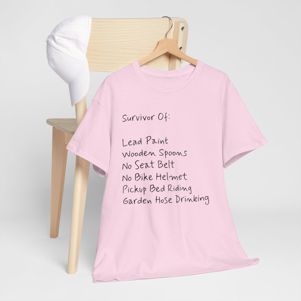 Funny Survivor Awareness Vintage-Style Tee