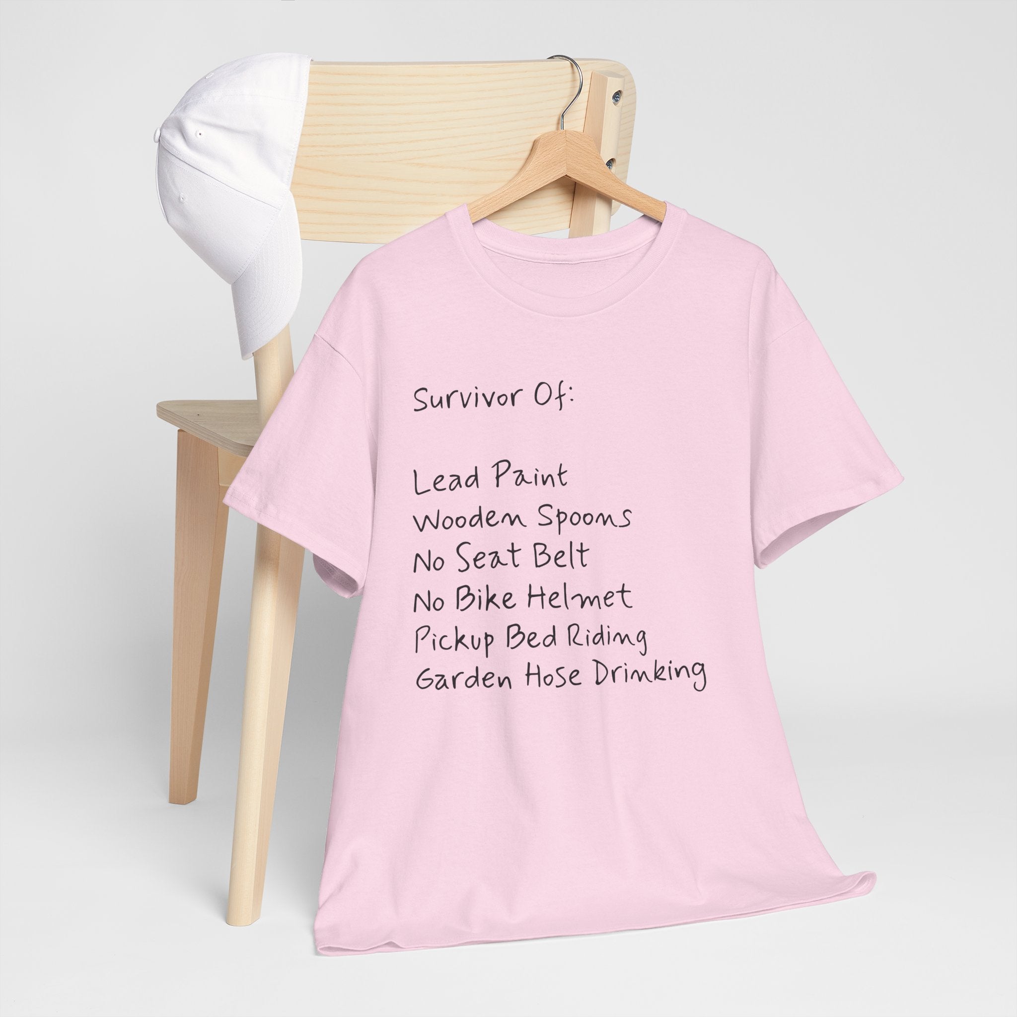 Funny Survivor Awareness Vintage-Style Tee