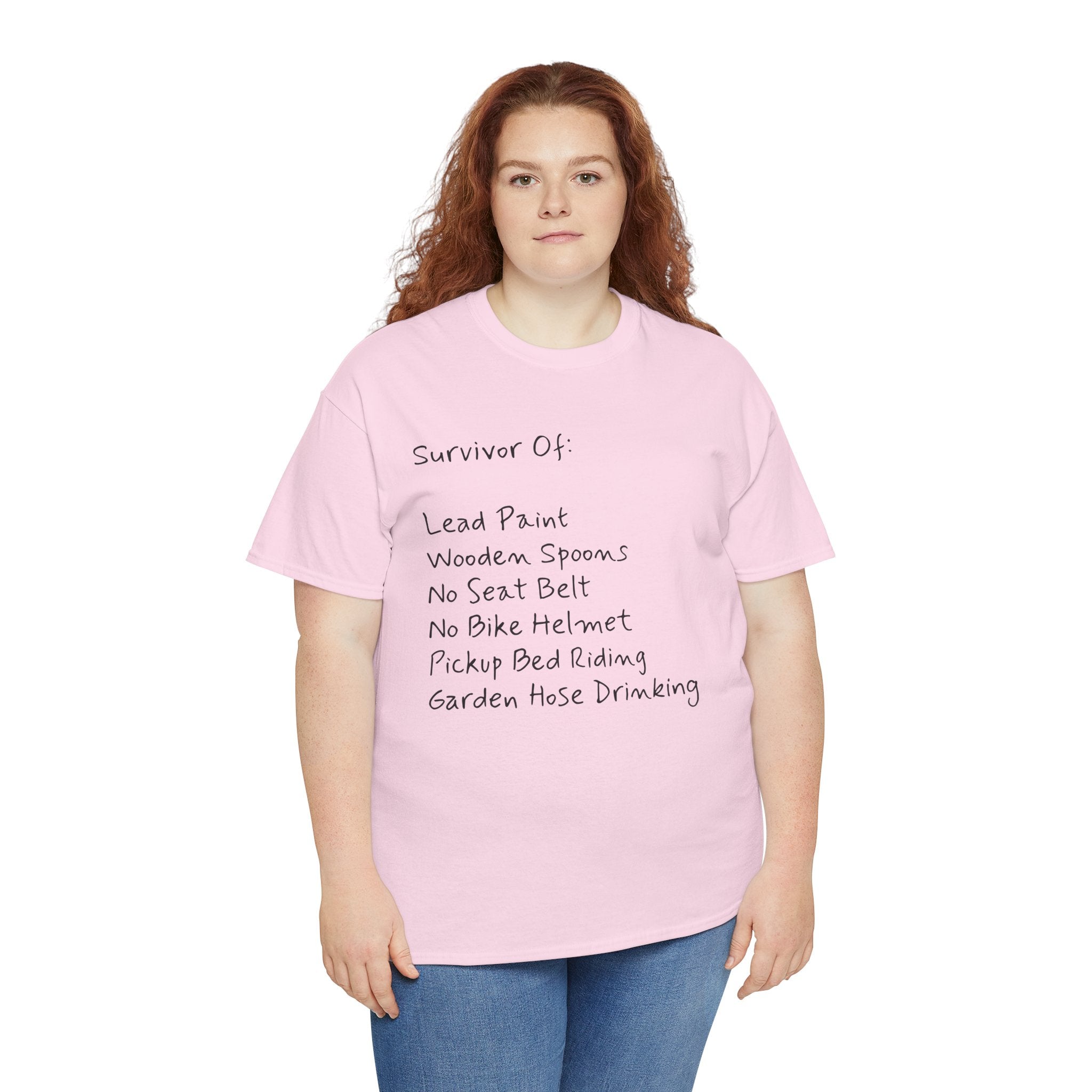 Funny Survivor Awareness Vintage-Style Tee