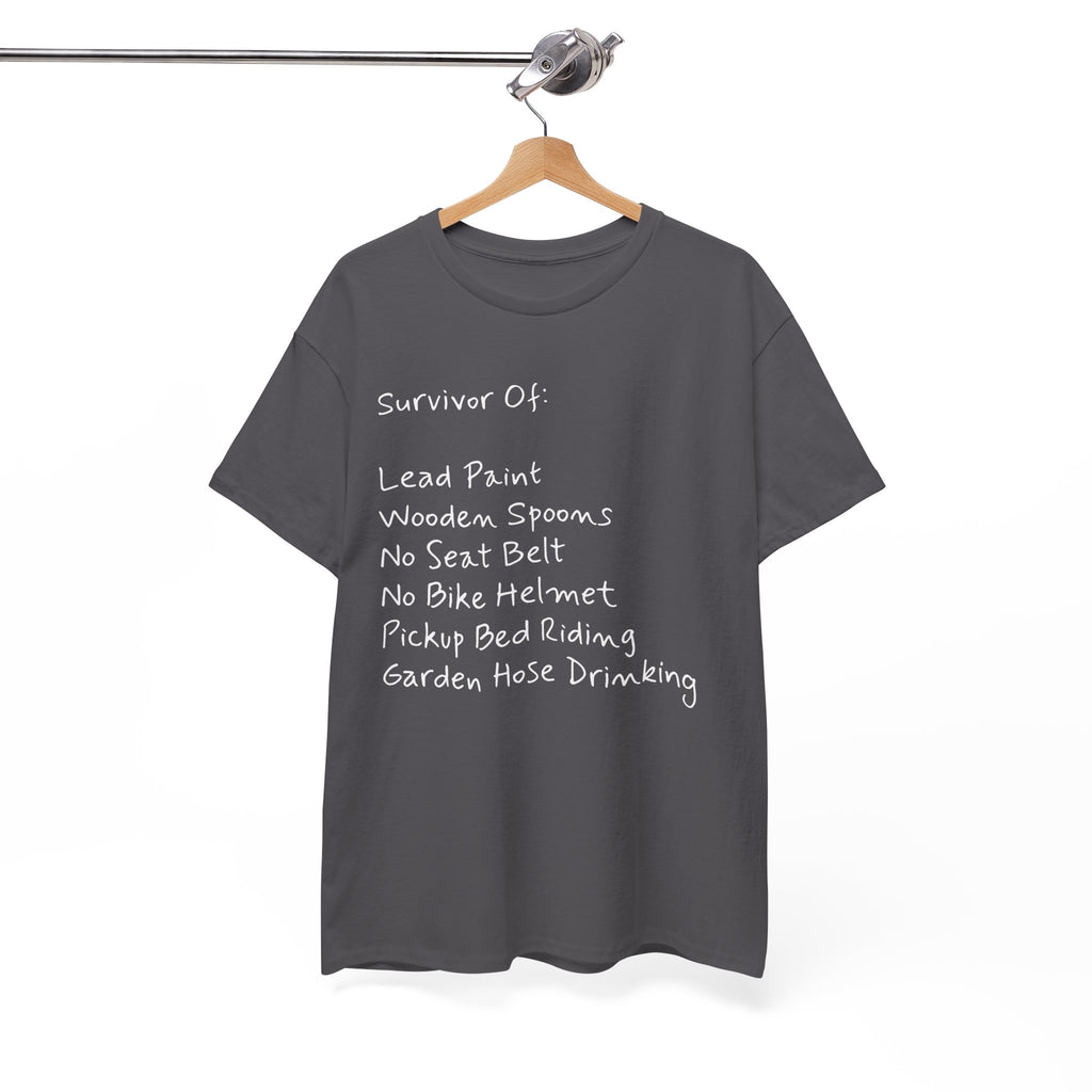 Funny Survivor Awareness Vintage-Style Tee